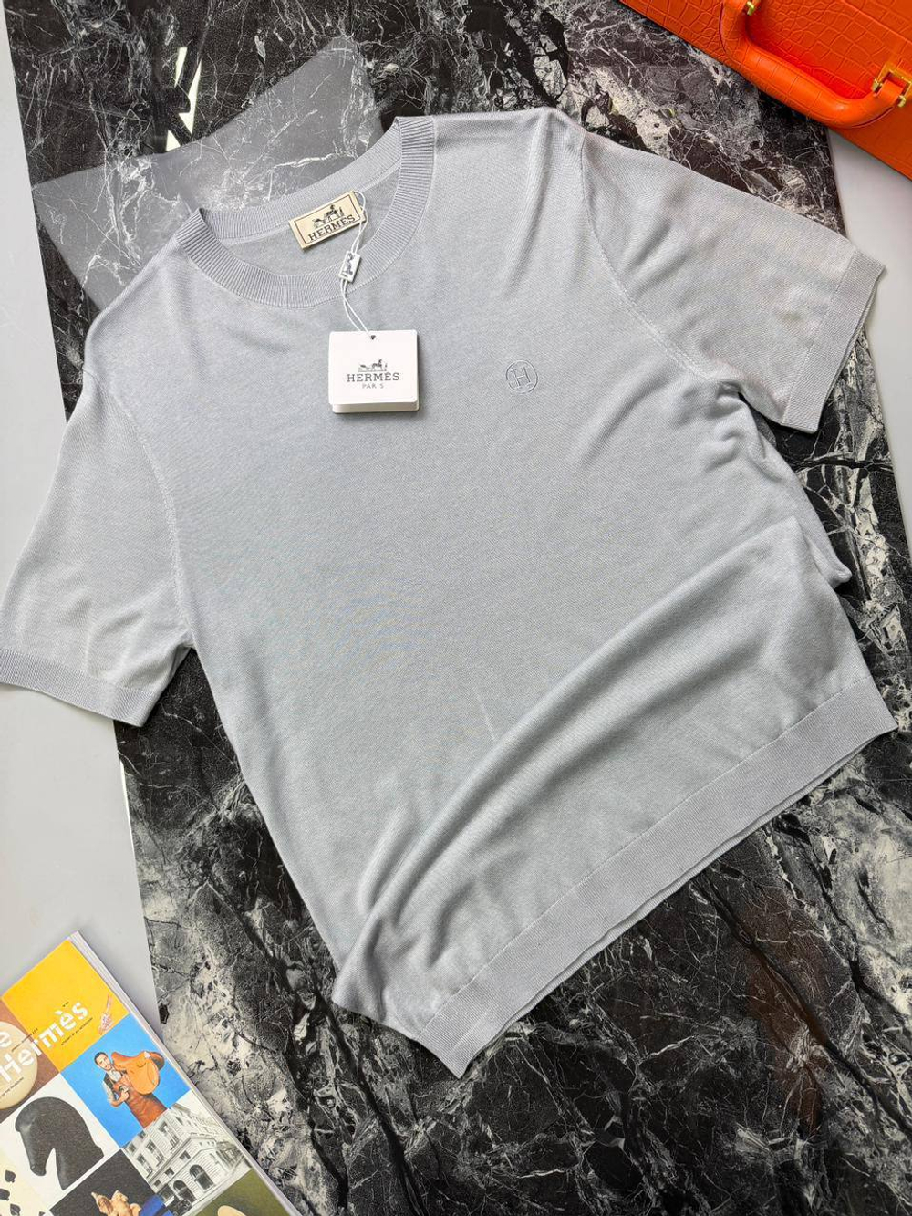 Трикотажная футболка Hermes