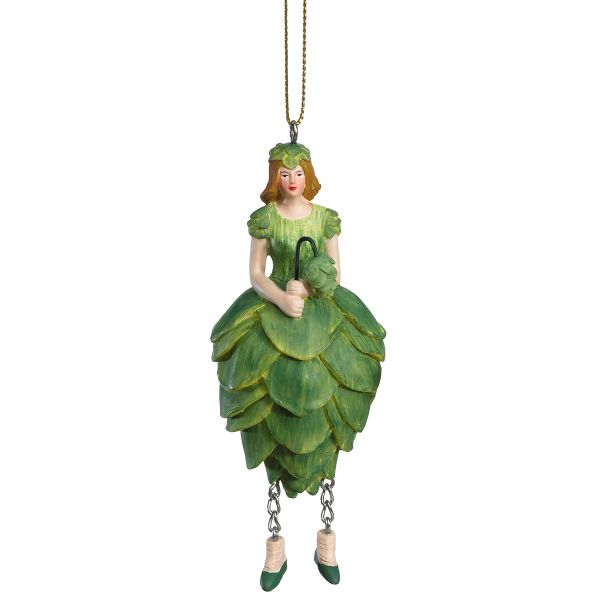 Фигурка декоративная Fiebiger Floristik: Blumenmädchen (цветочная фея) Хмель l=11 см