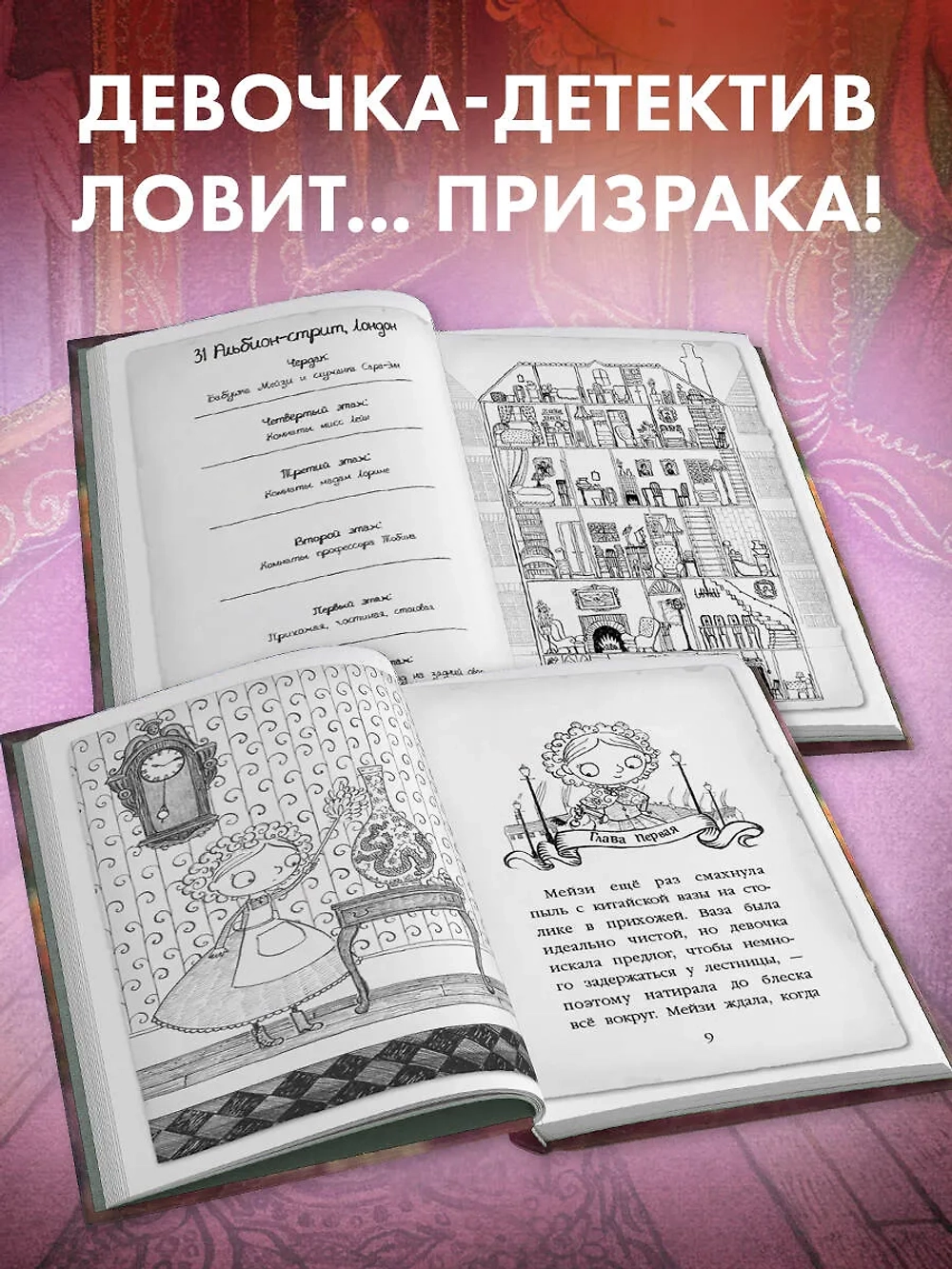 Мейзи Хитчинс. Призрак кошки (Автор - Холли Вебб) Книга 3