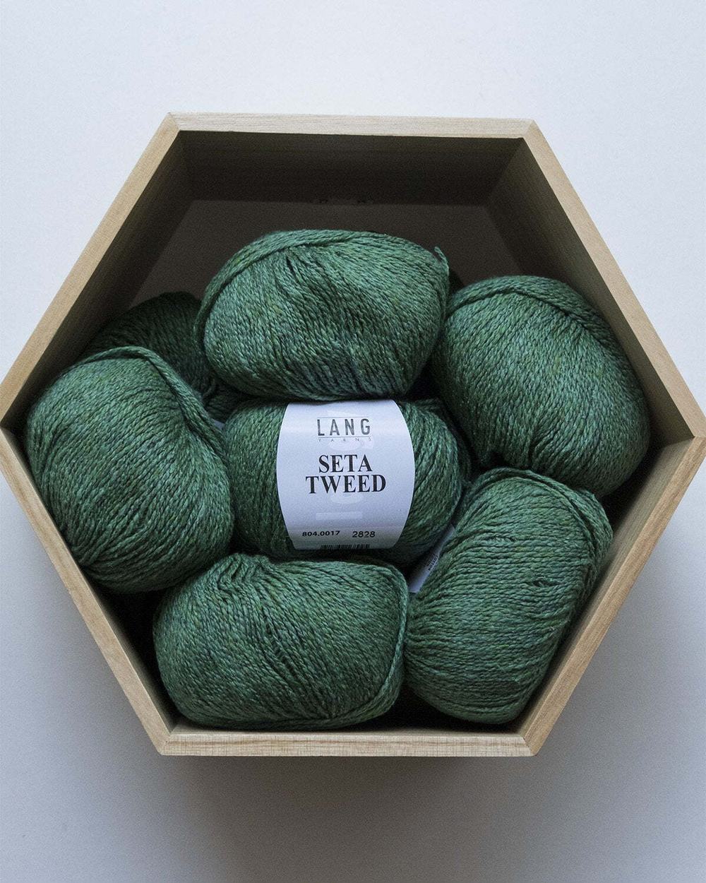 -40% Seta Tweed 5x25g green