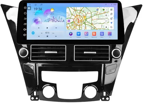 Магнитола для Hyundai Sonata 6 YF 2010-2013 (рамка LUX) - FarCar S500-TS18 монитор 12.3" 2K QLED на Android 14, Быстрая, CarPlay, 4G SIM-слот