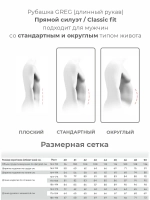 Сорочка GREG Сlassic fit 720/119/LV "База"