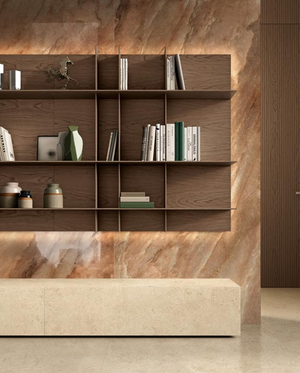 Rex Authentic Luxe Marble Nuage Glossy 6 mm 60x120