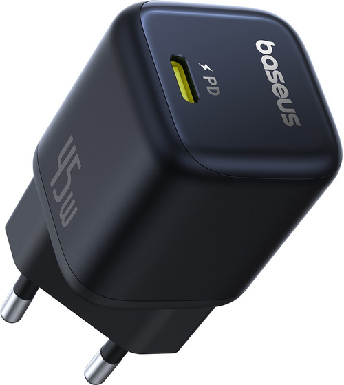 Сетевое зарядное устройство Baseus PicoGo 45W USB Type-C Черный (Cosmic Black)