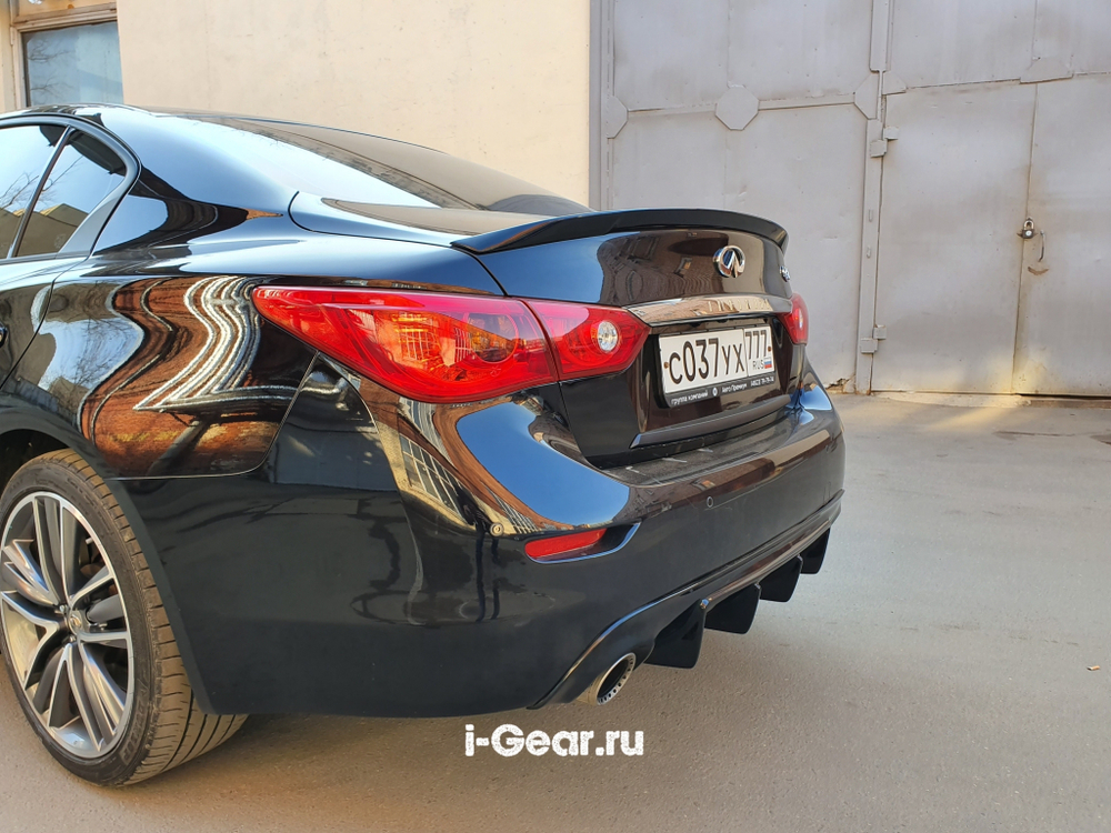 Диффузор задний Infiniti Q50 2013-2017