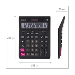 Калькулятор CASIO GR-12-W , 12р., черный GR-12-W-EP