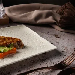 Блюдо прямоугольное 28,5*19,5 см h2 см Elephant Ivory P.L. Proff Cuisine [4]