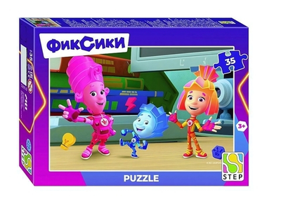 Пазл 35эл. "Фиксики. Новый сезон" (Аэроплан) (Степ пазл)