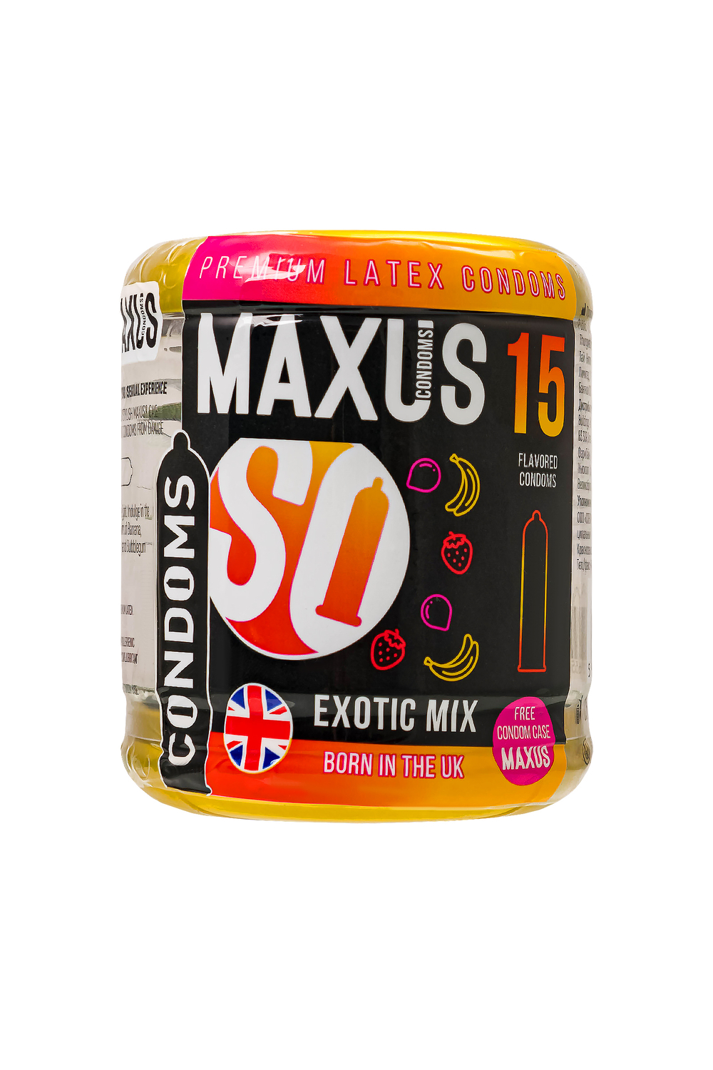 Презервативы Maxus Exotic Mix, ароматизированные