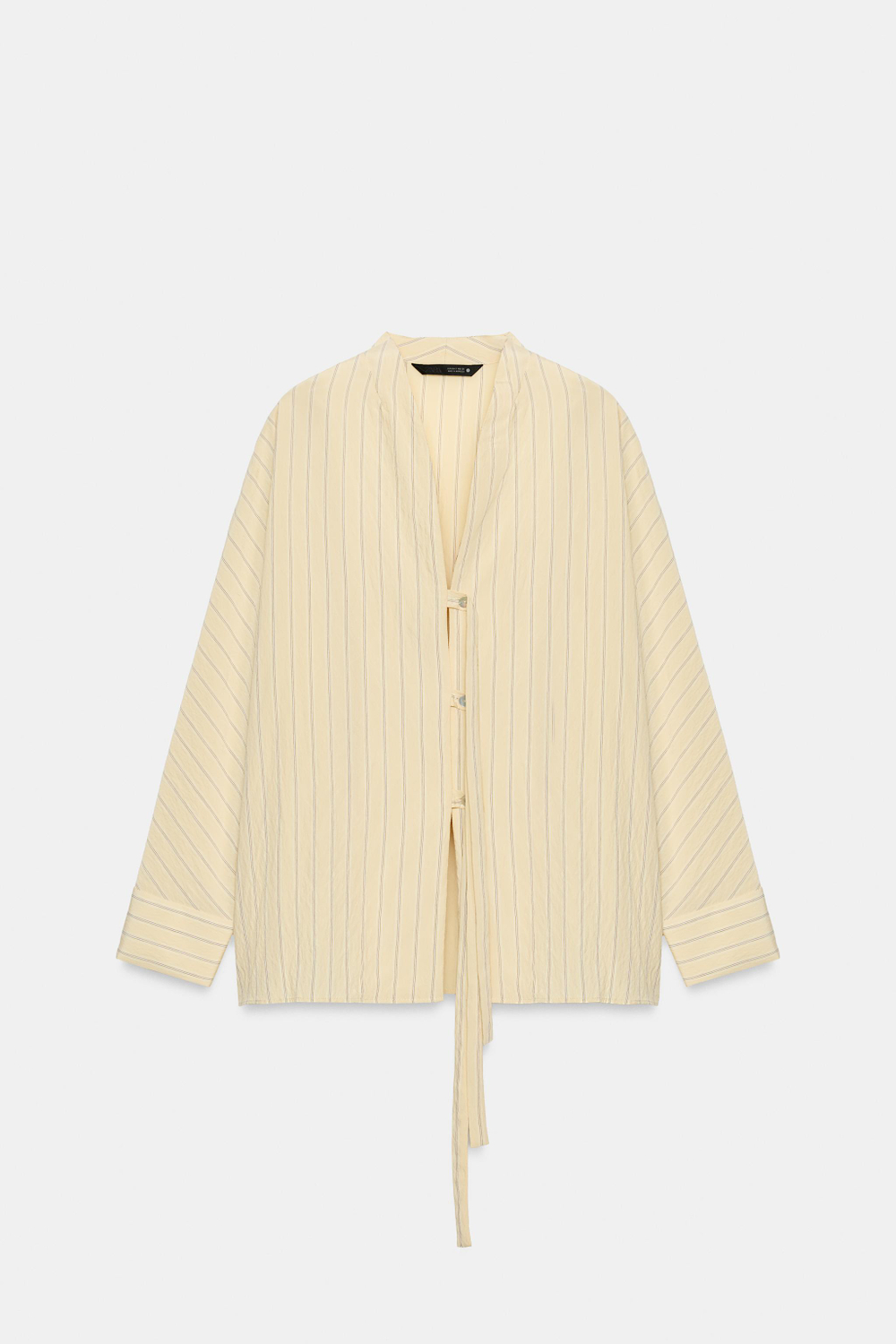 РУБАШКА В ПОЛОСКУ — ZW COLLECTION — ZARA