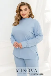 Костюм 8651-1-голубой Minova