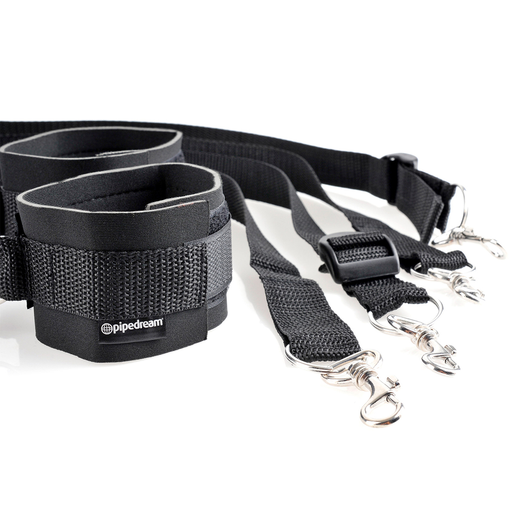 Pipedream Cuff & Tether Set - Фиксация на кровать
