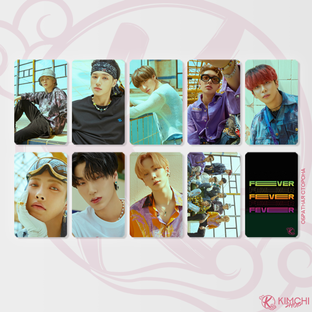 Набор фотокарточек - ATEEZ - ZERO : FEVER Part.1 Набор фотокарточек - ATEEZ - ZERO : FEVER Part.1