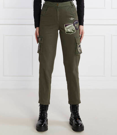 Брюки карго Aeronautica Militare - зеленый(PA1571DCT3221)
