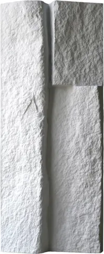 Полиуретановая панель под камень для колонн, Белый / PU COLUMN STONE (белый) HL-01