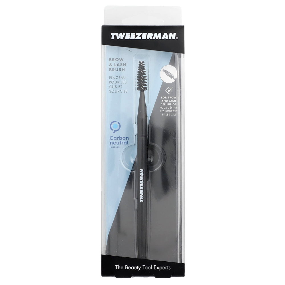 Tweezerman, кисть для бровей и ресниц, 1 шт.