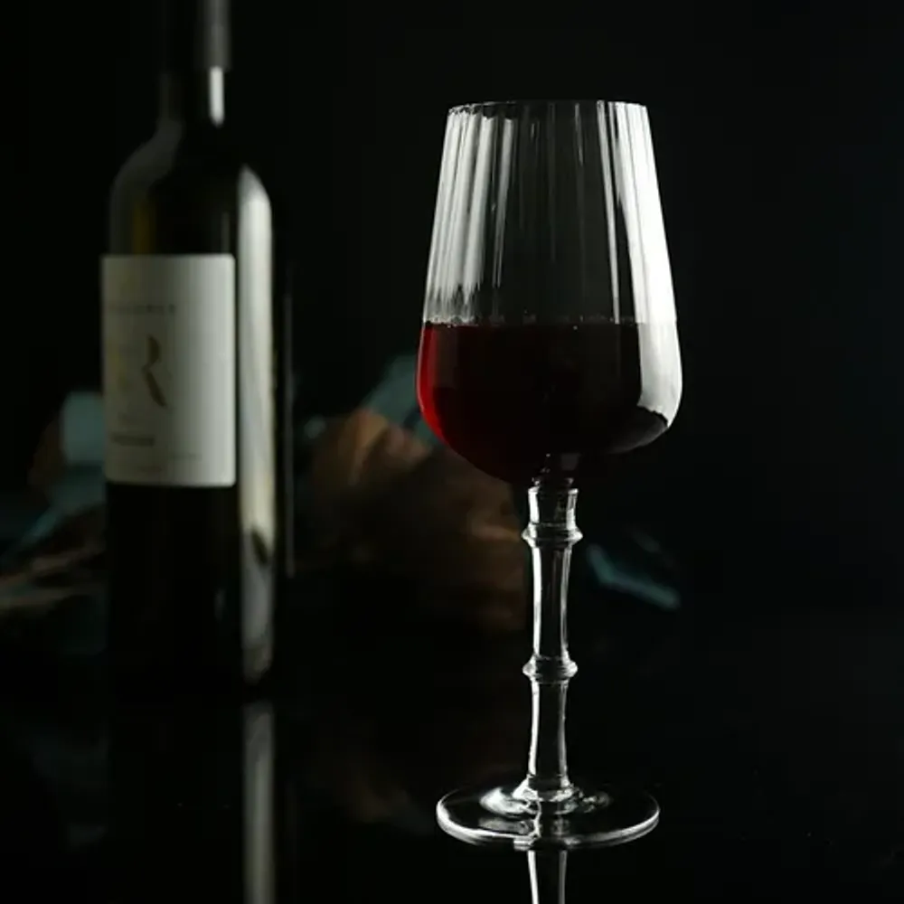Бокал для вина 420 мл "Optical-2" d 6,1 см h22,1 см P.L. - BarWare [6]
