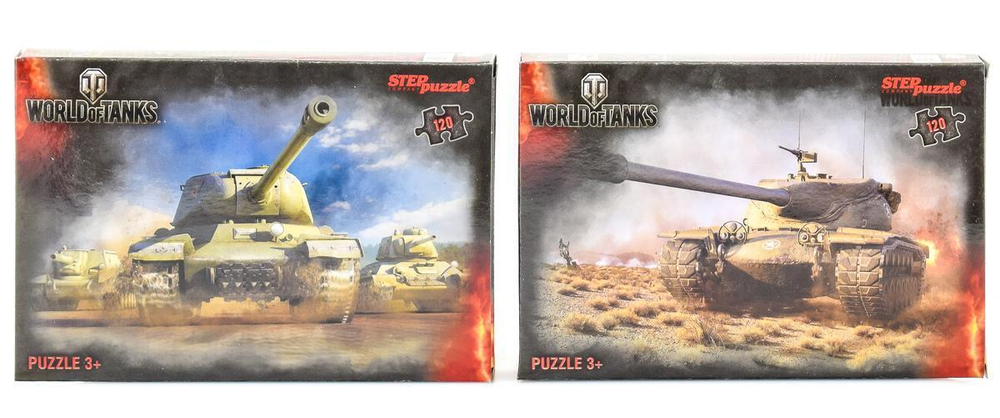Пазл 120эл. "World of Tanks" (Степ пазл)