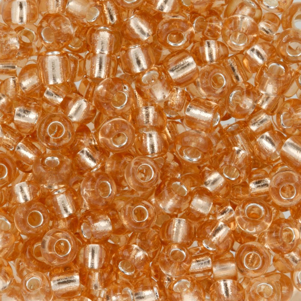 Бисер Zlatka 8/0 (2.9 мм), 100 г (10х10 г), №0039A бежево-розовый, GR