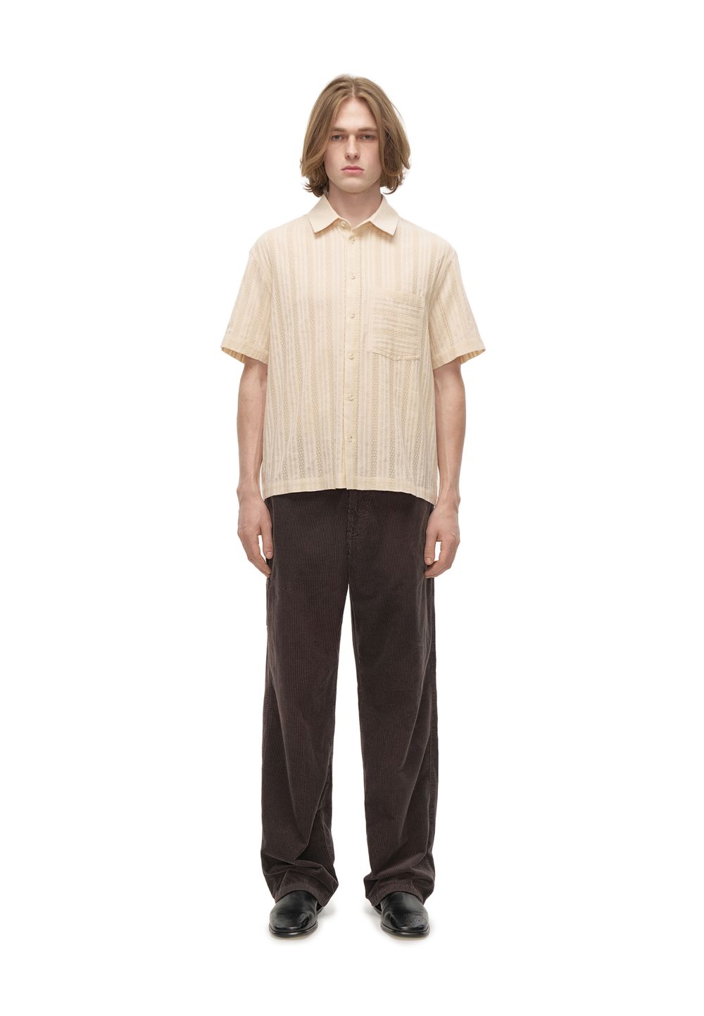 Рубашка Beige Boxy