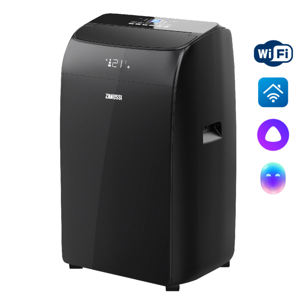 Мобильный кондиционер Zanussi Massimo Solar ZACM-12 NYK/N1 Black