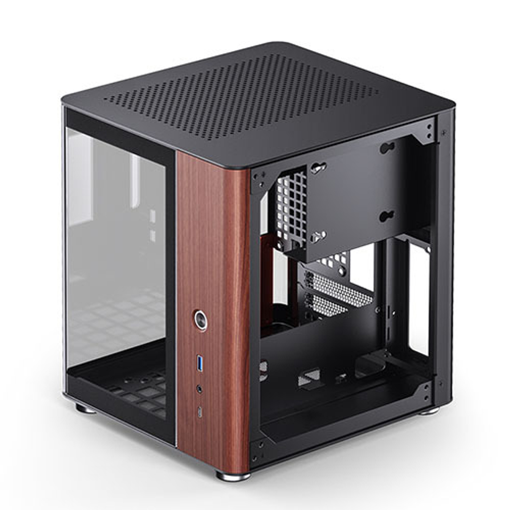 Корпус JONSBO TK-0, mini-ITX, micro-ATX, черный (без БП)