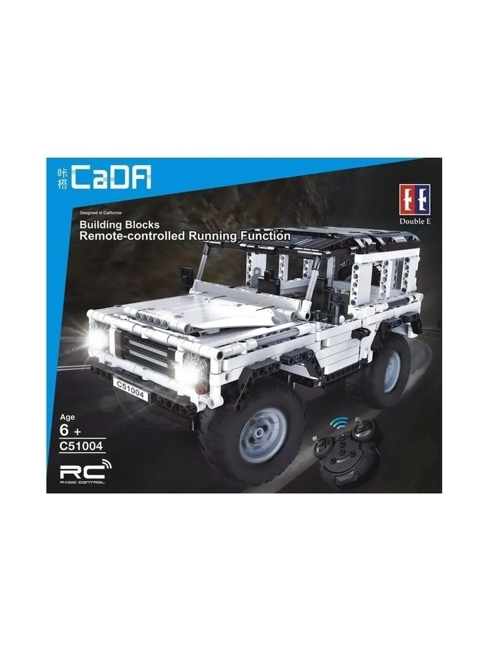 Радиоуправляемый конструктор CaDA Technic джип C51004W