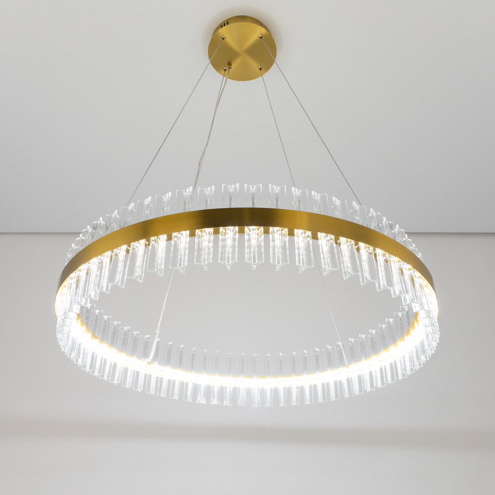 Citilux Рианна CL337083 LED Люстра хрустальная с пультом