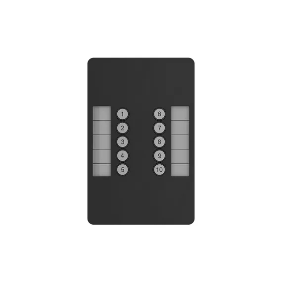 Chamsys SnakeSys 10Scene Wall Plate (Dual Pack)