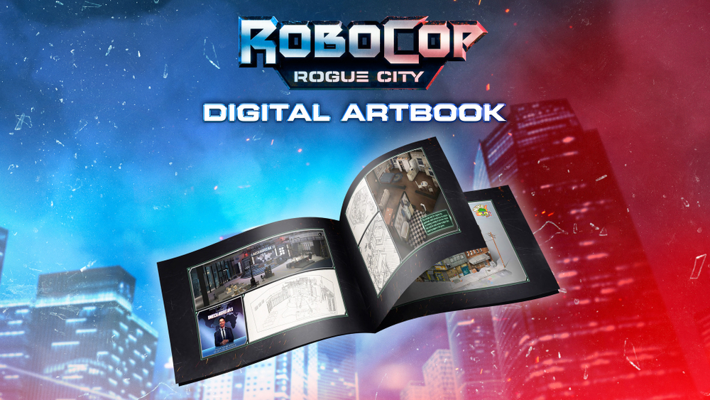 Robocop: Rogue City - Digital Artbook (для ПК, цифровой код доступа)