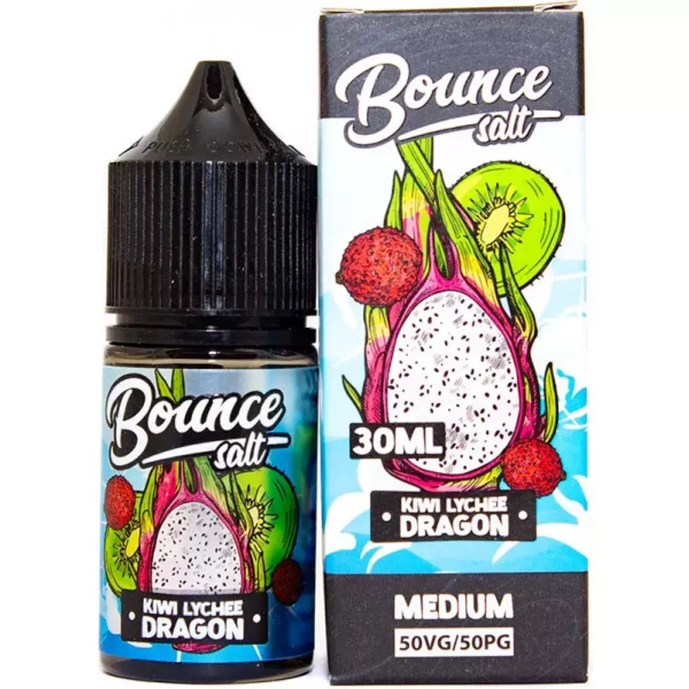 Bounce Salt - Личи Киви Драгонфрут (5% nic)