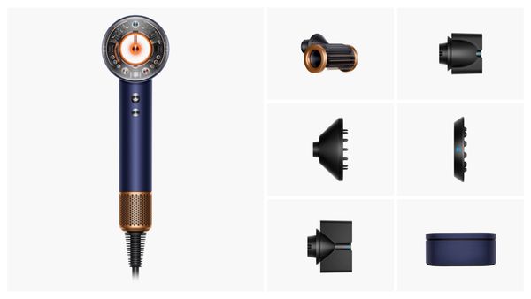 Фен Dyson Supersonic Nural HD16, Prussian blue/Rich copper