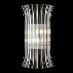Бра Crystal Lux CASCADA AP2 CHROME