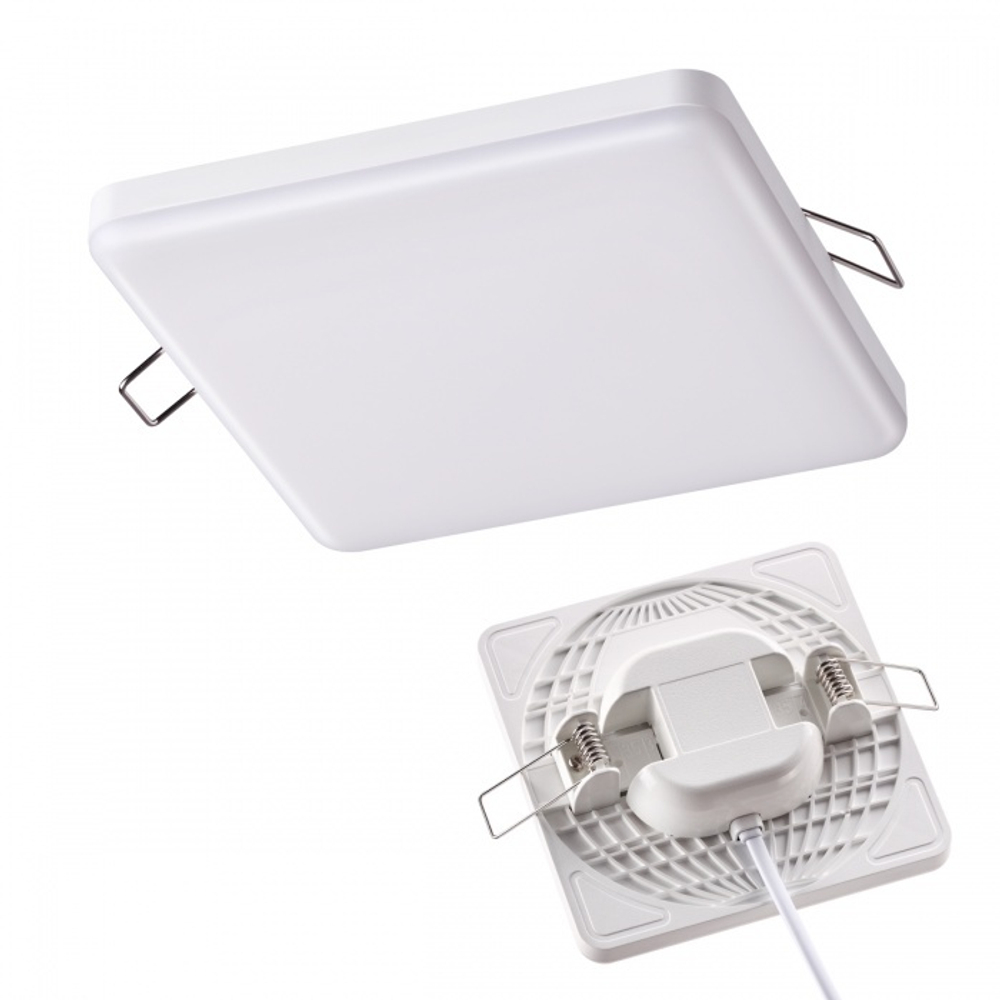 Встраиваемый светодиодный светильник Novotech MOON 358148, IP20 LED 4000K 12W 85 - 265V