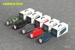 Беспроводная колонка Hopestar H53, световые эффекты, влагозащищенный корпус, поддержка microSD, 35 Вт, gray