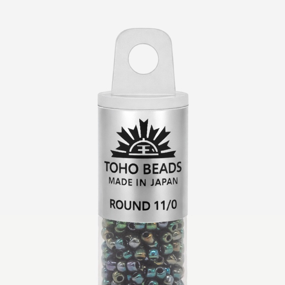 Японский бисер TOHO Round 11/0 (№506), металлизированный, непрозрачный глянцевый