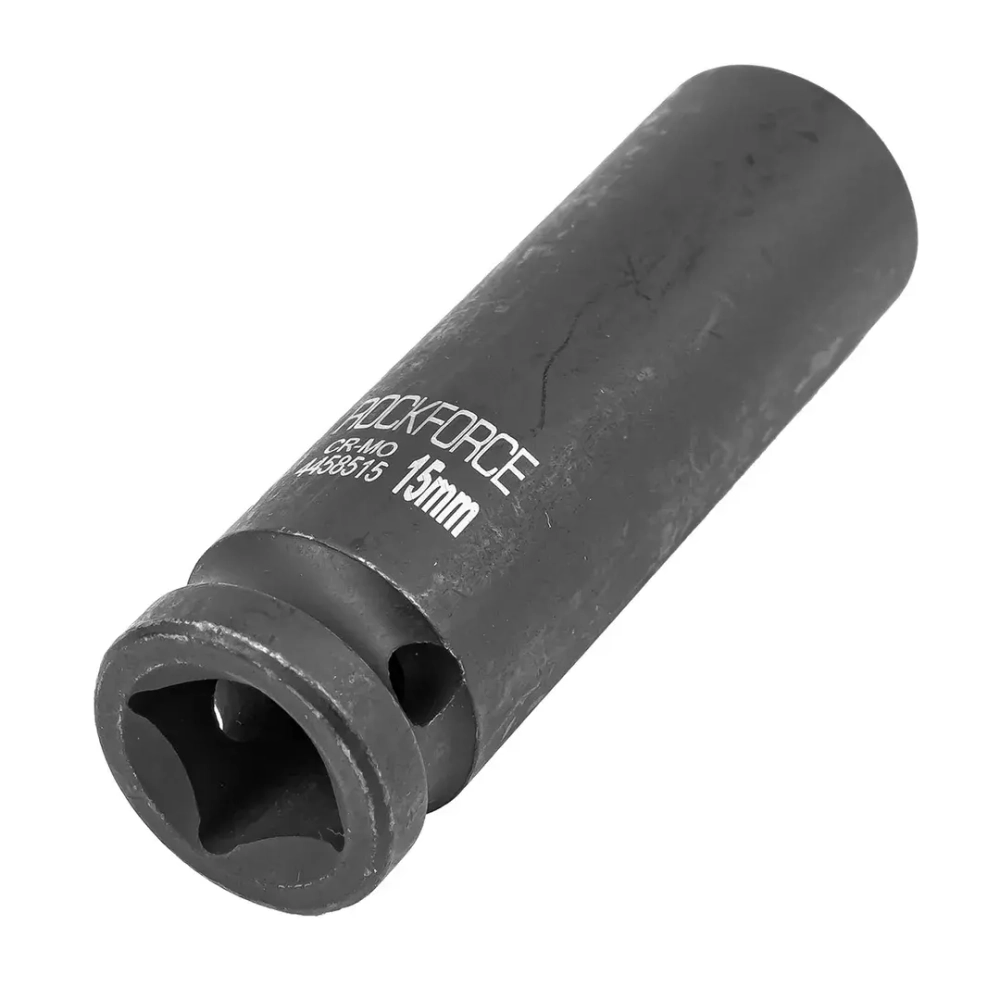 Головка ударная глубокая 15мм 6гр. 1/2'' RockForce##Rock FORCE RF-4458515