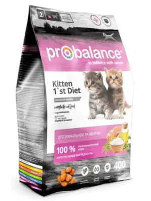 Сухой корм ProBalance 1'st Diet для котят с цыпленком