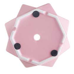 Горшок цветочный rhombus, 12,5 см, розовый