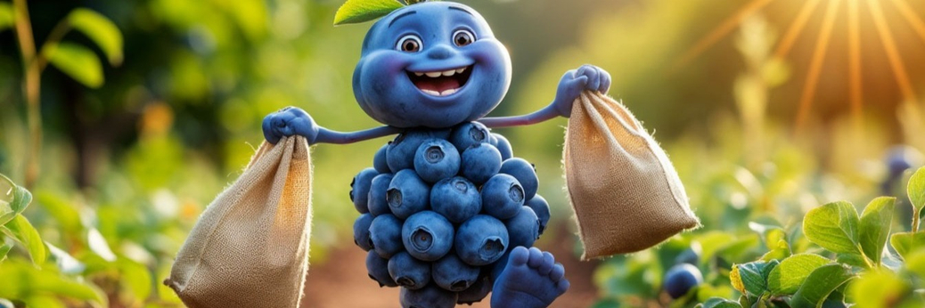 Голубика уже в продаже! Вкусная и полезная ягода!