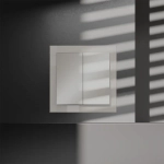 VLS020503 Перекрестный переключатель встраиваемый VOLTUM S70 двухклавишный 10А, (кашемир). (ТМ Maytoni)