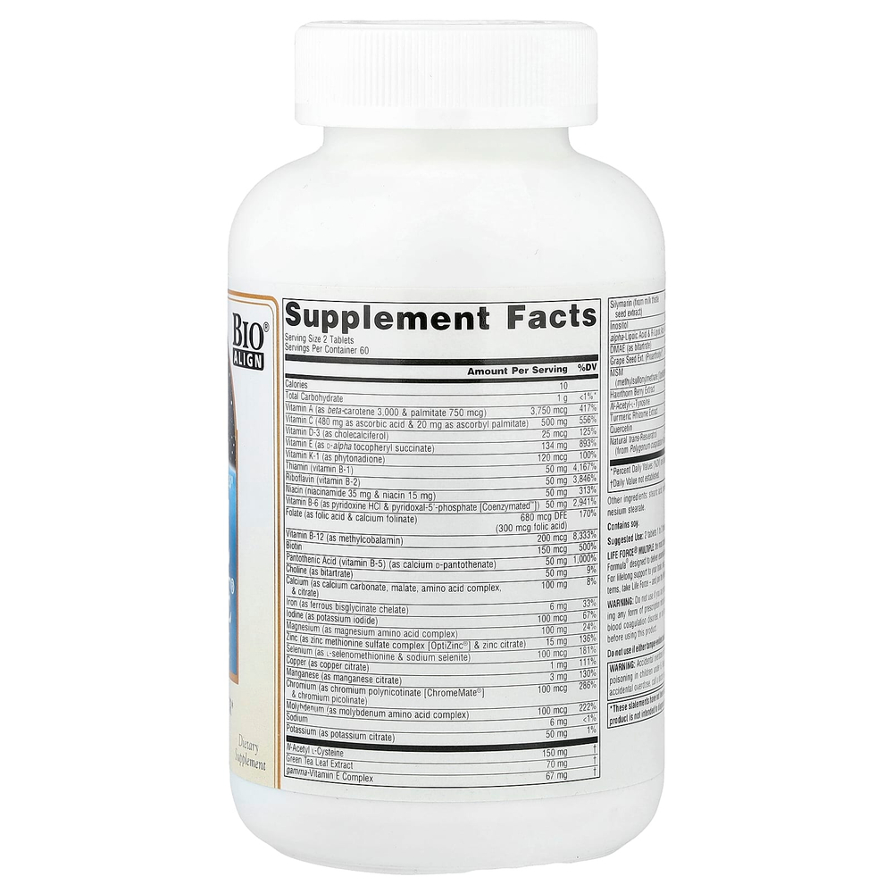 Source Naturals, Life Force® Multi, мультивитаминный комплекс, 120 таблеток