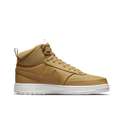 alt="Nike Court Vision Mid Winterized Elemental Gold DR7882-700 мужские зимние ботинки золотого цвета вид сбоку на белом фоне"