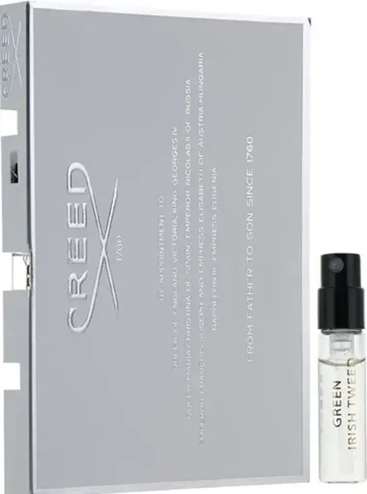 Creed Green Irish Tweed EDP Vial Set 10 x 1.7 ml