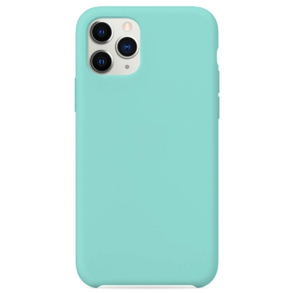 Чехол-накладка  i-Phone 13 Pro Max Silicone icase  №21 тёмно-бирюзовая