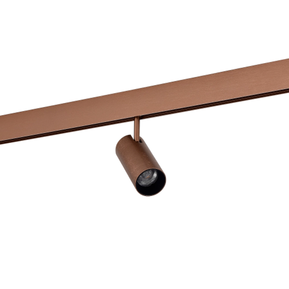 Led светильник Slim Line,  Alpha,  DC 48В 10Вт,  D45xL100 мм,  800Лм,  36°,  3000К,  недиммируемый,  IP20,  Ra>90,  бронза