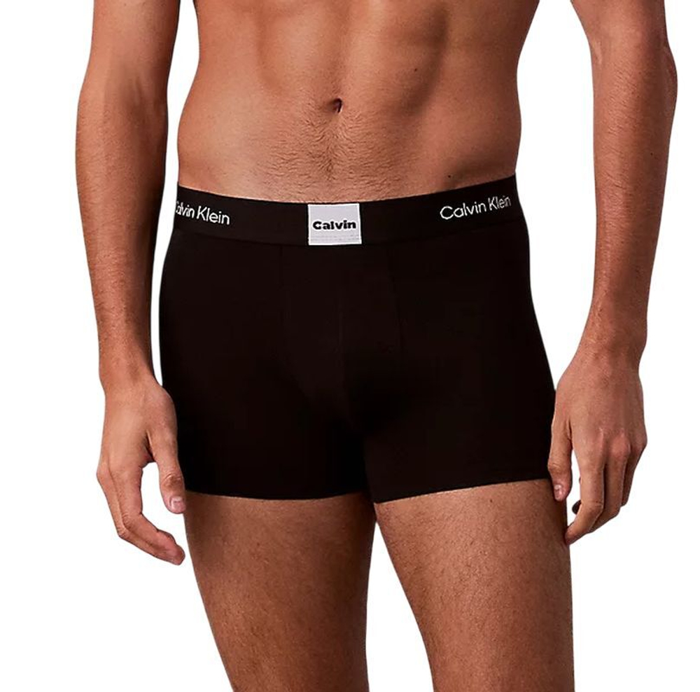 Мужские спортивные боксеры Calvin Klein Icon Logo Graphic 3P - black