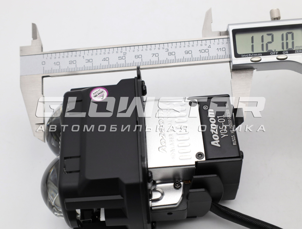 Билед модули Aozoom Y05-01 3.0 дюйма, 12V, 77W/78W, 6200/6500Lm (комплект, 2шт)