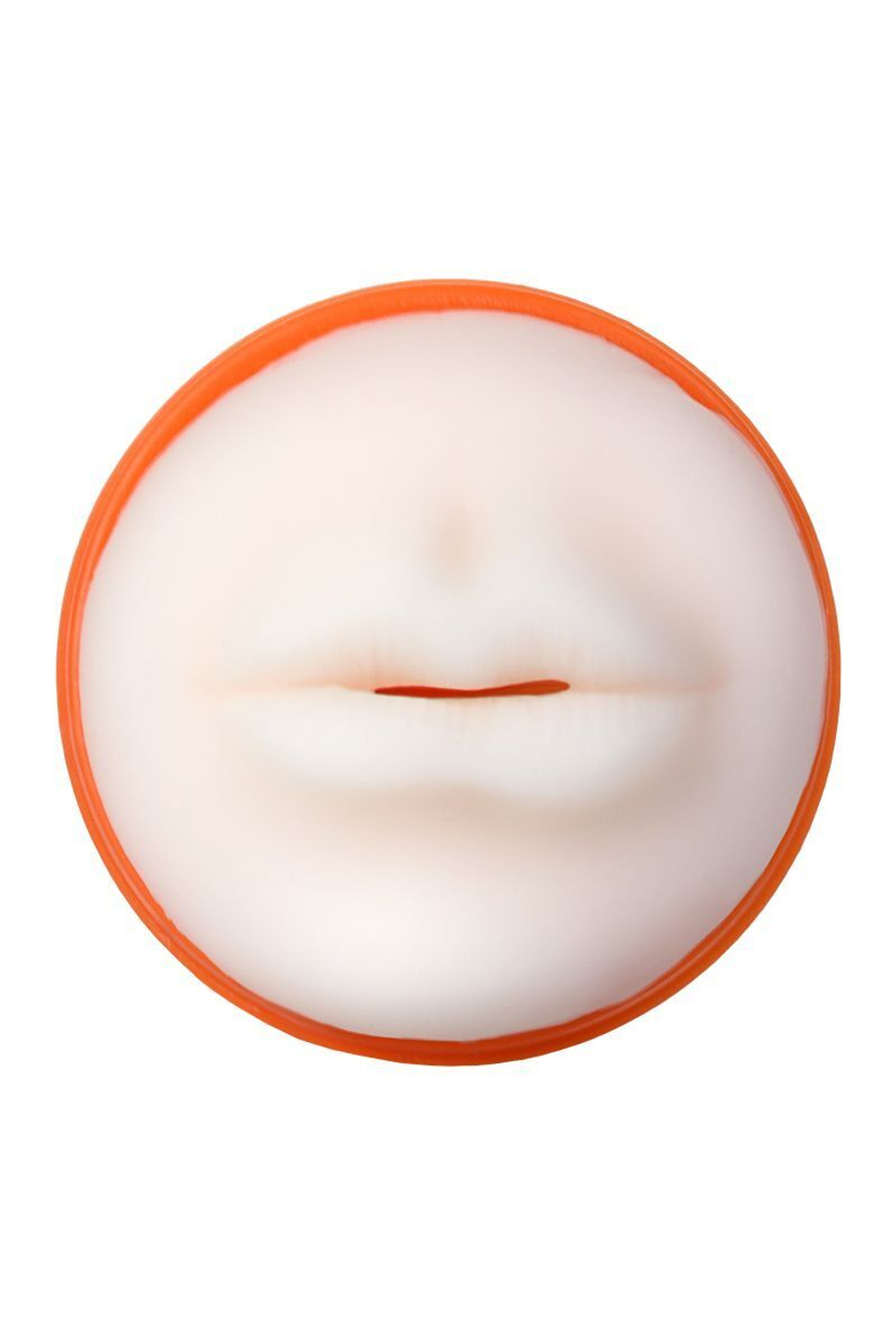 Мастурбатор-ротик A-Toys в оранжевой колбе (Цвет: телесный)