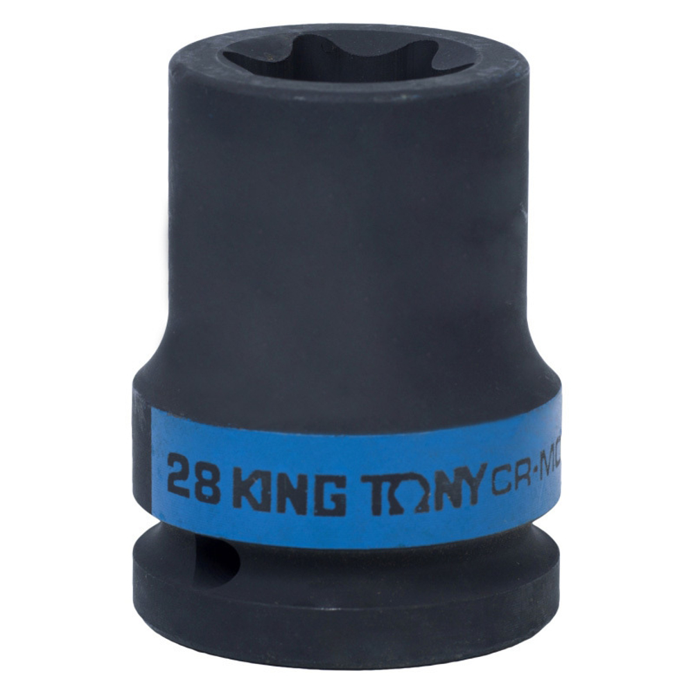 Головка торцевая ударная TORX Е-стандарт 3/4", E28 KING TONY 657528M
